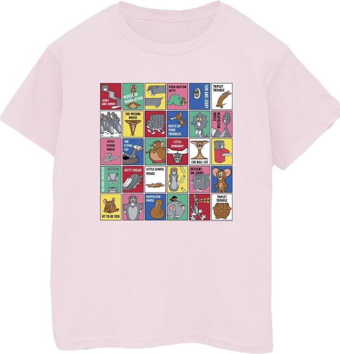 Image du produit Tom & Jerry - T-shirt GRID SQUARES - Homme (XL)