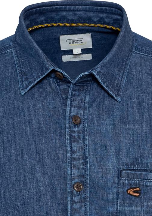 Actual product image Camel Active Denim shirt made from pure cotton (5XL)