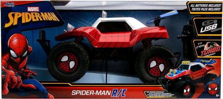 Actual product image Jada Spider-Man RC Buggy