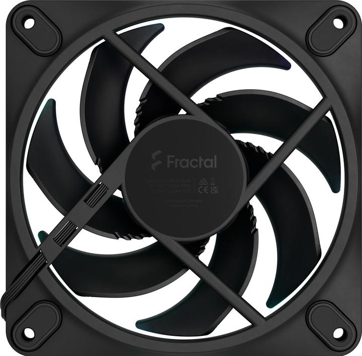 Produktbild Fractal D. Momentum 12 RGB 3-pack Black (120 mm)