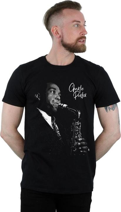 Produktbild Universal Textiles Playing Saxophone TShirt (XXL)