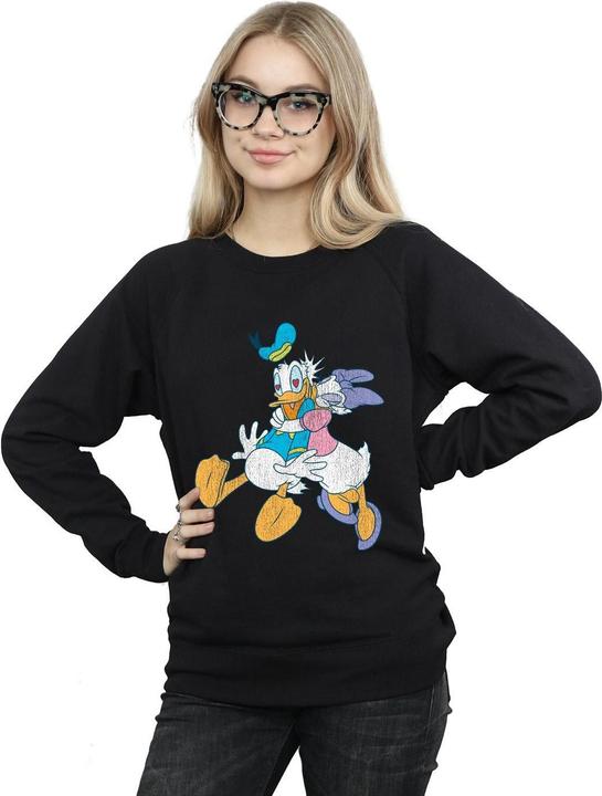 Image du produit Disney - Sweat DONALD AND DAISY DUCK KISS - Femme (L)