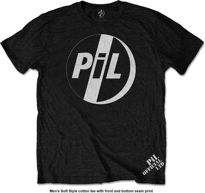Produktbild Public Image Ltd White Logo (L)