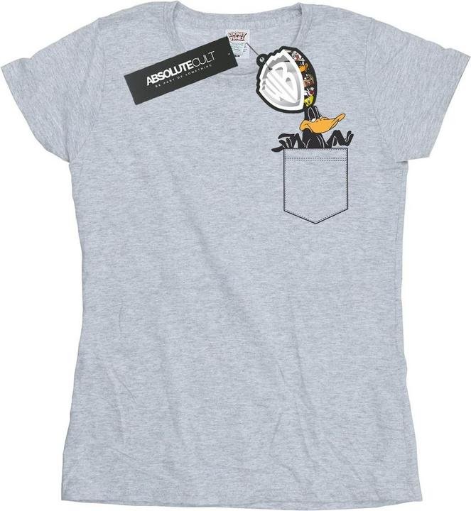 Produktbild Looney Tunes Daffy Duck Faux Pocket TShirt (XXL)
