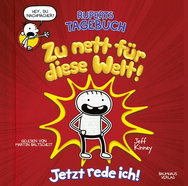 Actual product image Rupert's diary - Too nice for this world! (Jeff Kinney., German)