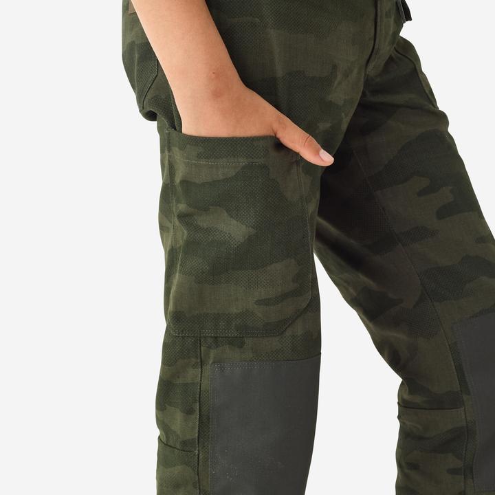 Produktbild Solognac Hose Kinder 500 strapazierfähig Camouflage (5, 6)