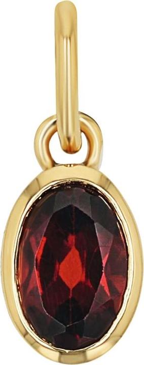 Actual product image Amor Cupid pendant for ladies, 925 Sterling silver, gemstone synth. (Silver 925)