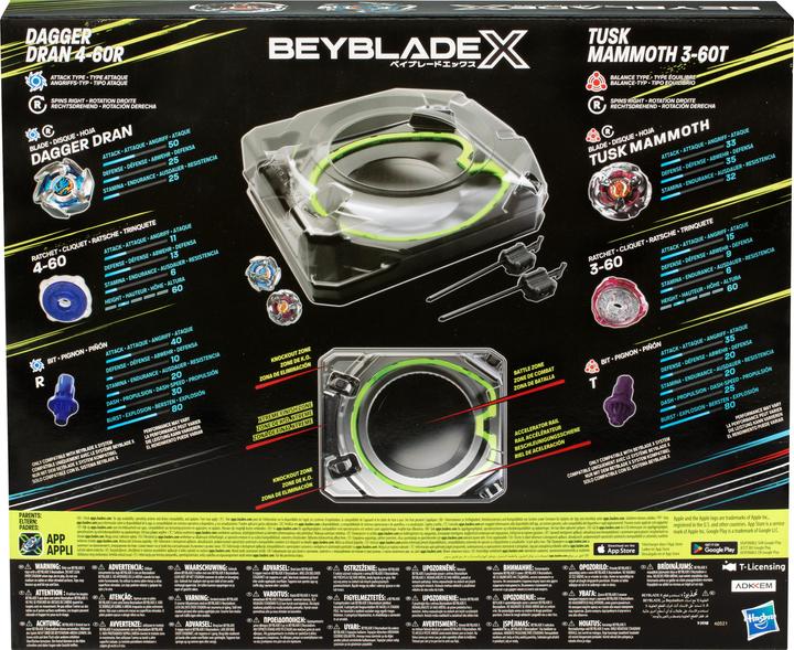 Produktbild Hasbro Beyblade X Xtreme Battle Set (Deutsch)