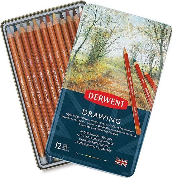 Actual product image Derwent Drawing pencil set, 12 pencils (12 x)