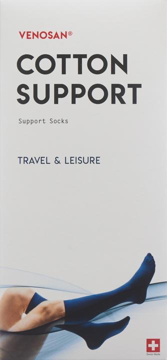 Produktbild Venosan COTTON SUPPORT Socks A-D M anthracite (M)