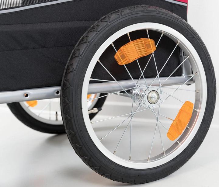 Actual product image Trixie Bicycle trailer M (Dog, Reflectors)