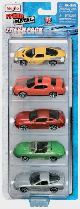 Actual product image Maisto FOOD DIE CAST FM set 5 in one, 15017