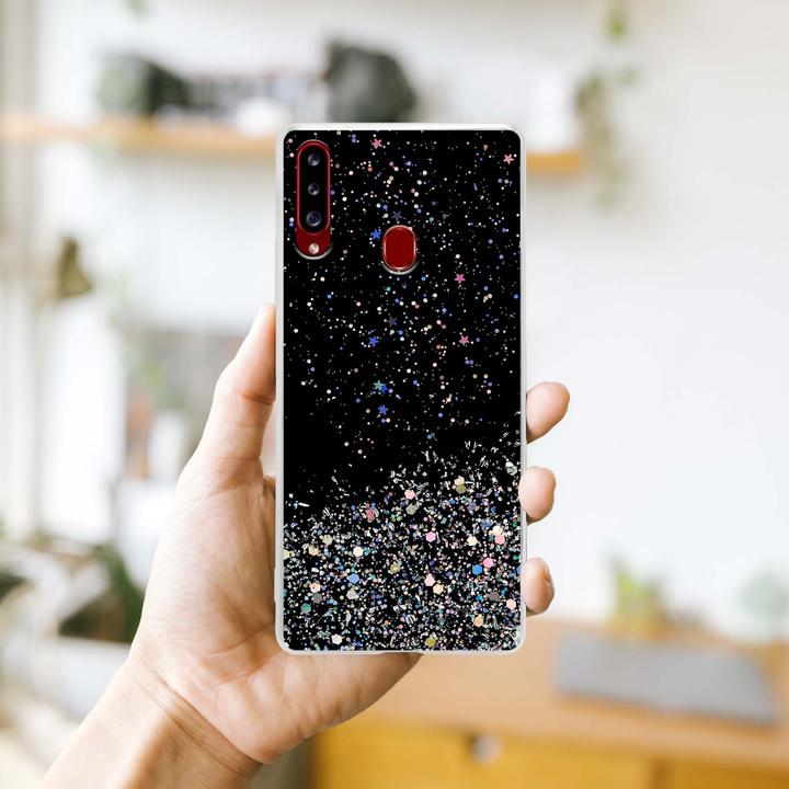 Immagine prodotto Cadorabo Copertura in TPU scintillante (Samsung Galaxy A20s)