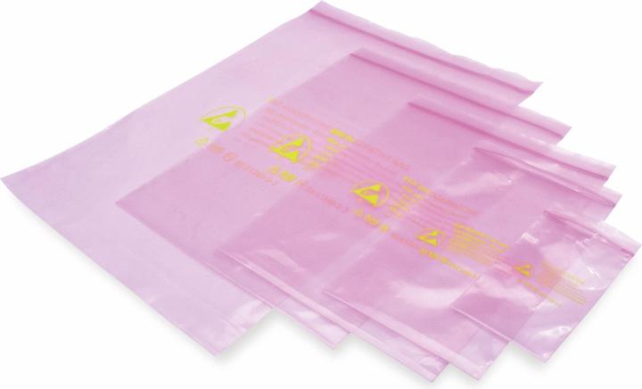 Produktbild Quadrios ESD-Beutel (L x B) 250 mm x 300 mm ableitfähig ESD-Kennbuchstabe D 10 St. (10 Stück)