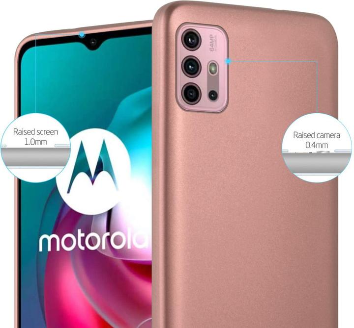 Produktbild Cadorabo TPU Matt Metallic Hülle (Motorola Moto G10, Motorola Moto G30)