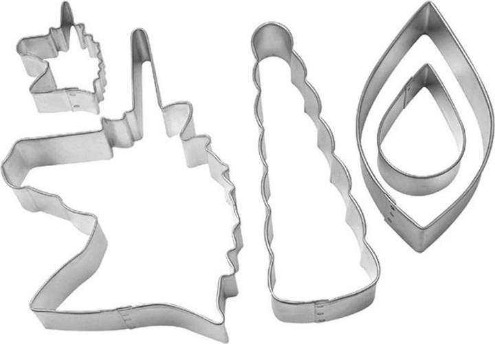 Produktbild Anniversary House Keksausstecher Einhorn 5erPack