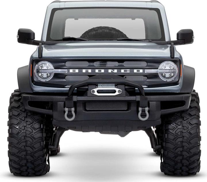 Actual product image Traxxas TRX-4 2021 Ford Bronco Electric Brushed Crawler 4WD 1:10 RTR silver (RTR Ready-to-Run)