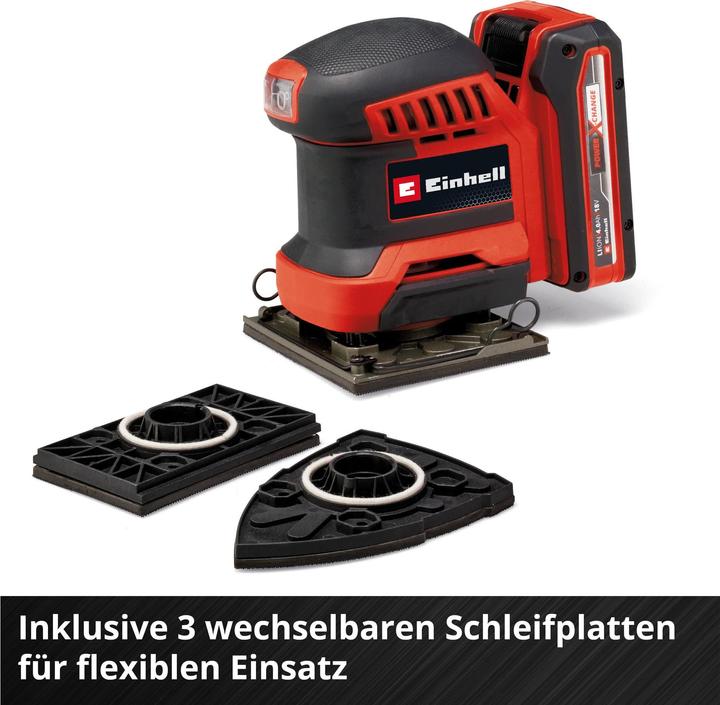 Produktbild Einhell TE-OS 18/113 3X Li (Schwingschleifer)