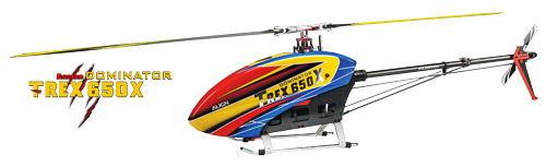 Produktbild Align T-Rex 650X Dominator Flybarless Elektro Hubschrauber 12S Combo