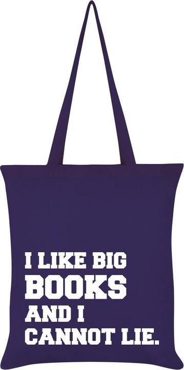 Grindstore Tragetasche I Like Big Books And I Cannot Lie (0.02 l)