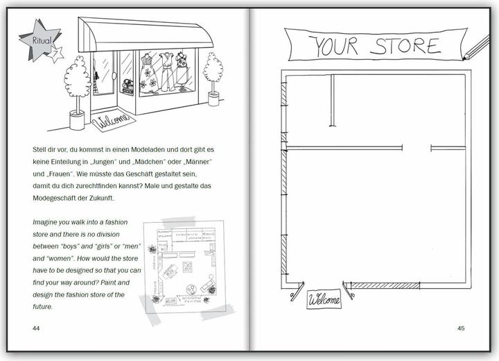 Actual product image Kleider sind für alle da! Das Kinderbuch für eine kunterbunte Kleidungswahl, egal wer du bist. (English, German, Sarah Herbig-Buttula, Anika Slawinski, 2023)