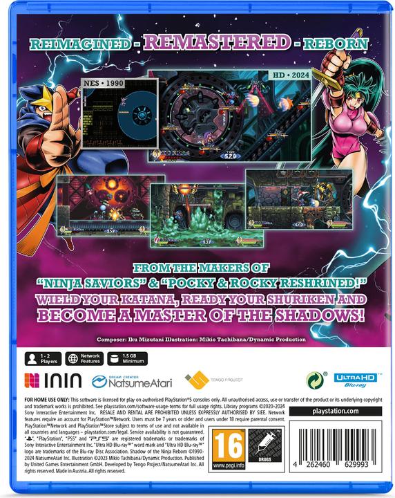 Produktbild United Games Shadow of the Ninja - Reborn (PS5) (PS5, EN)