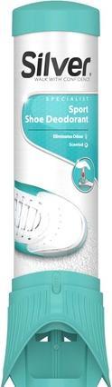 Actual product image Silver Sports Shoe Deodorant 100ml