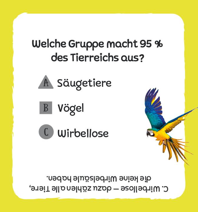 Energy Label Card box: The big quiz - Animals (German)