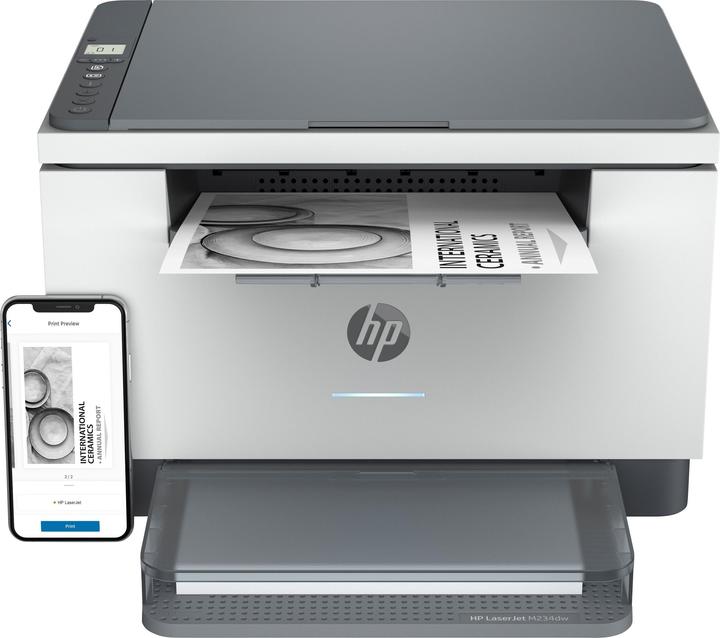 Actual product image HP LaserJet MFP M234dw (Laser, Black and white)