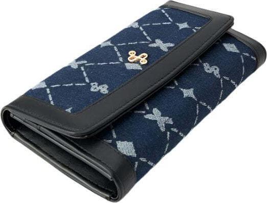 Produktbild Salsa Jeans Portemonnaie Denim Logo Jaquard Wallet
