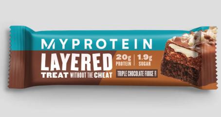 Actual product image MyProtein Retail Layered Bar (12 x 60G) (Triple Chocolate Fudge, 1 pcs., 720 g)