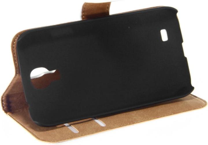 Productafbeelding OEM Slim Leather Book Case Galaxy S4 - wit 4250710503797 (Samsung Galaxy S4, Samsung Galaxy S4 Actief)