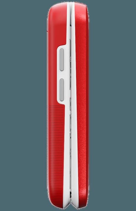 Image du produit Doro Leva L30, Clapet, SIM unique, 7,11 cm (2.8"), 2 MP, 1150 mAh, Rouge, Blanc (2.80", 2 Mpx, 4G)