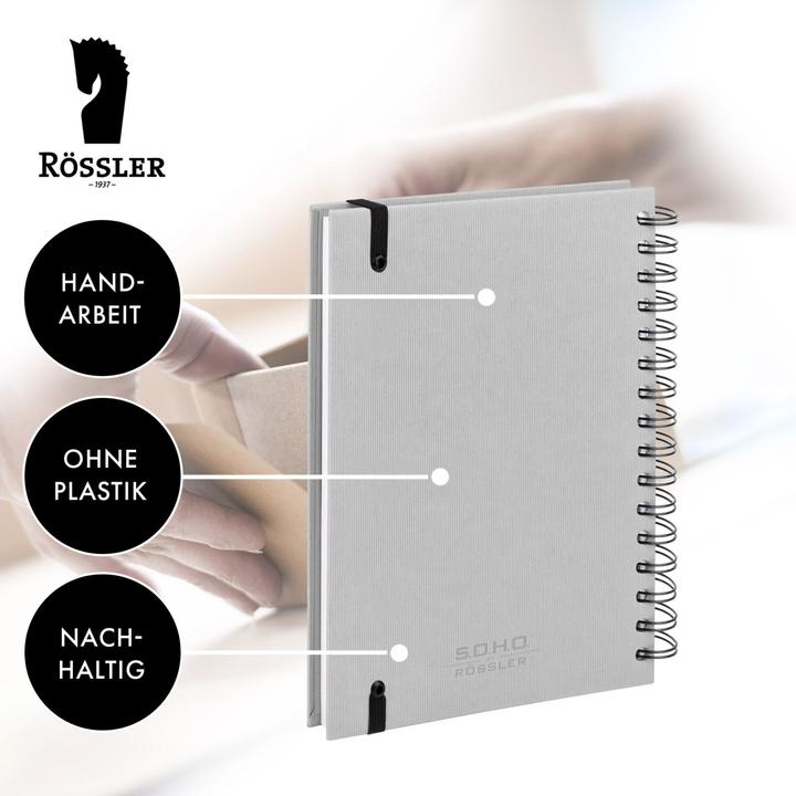 Actual product image micasa Soho (A5, Plain, Hardcover)