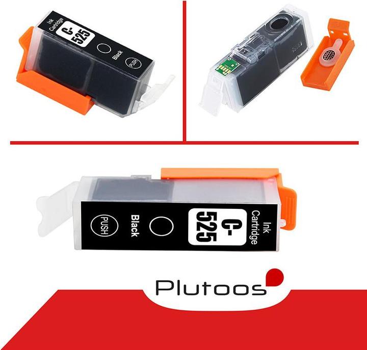 Immagine prodotto Plutoos Cartuccia Canon PGI-525 PGBK compatibile XXL, nero