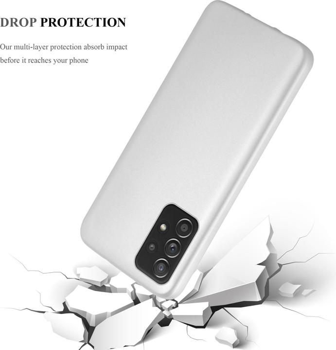 Immagine prodotto Cadorabo Manicotto metallico opaco in TPU (Samsung Galaxy A52, Samsung Galaxy A52s 5G, Samsung Galaxy A52 5G)