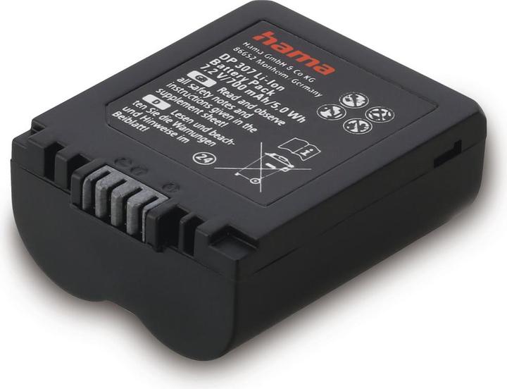 Actual product image Hama DP 307 Lithium-Ion (Li-Ion) 700 mAh (Rechargeable battery)
