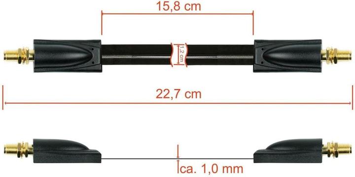 Actual product image Kabelmeister Sma — Sma (Window bushing)