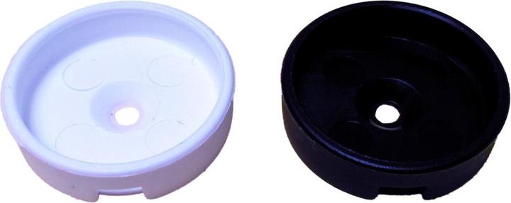 Immagine prodotto Werkstarck Sottopiedini - Basis Modell nera ø 30 (Cursori in plastica, 100 Pezzo/i)