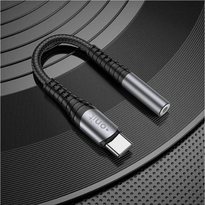 Produktbild Onit Digital-Audio-Adapter USB-C auf 3.5 mm AUX (Digital -> Analog)