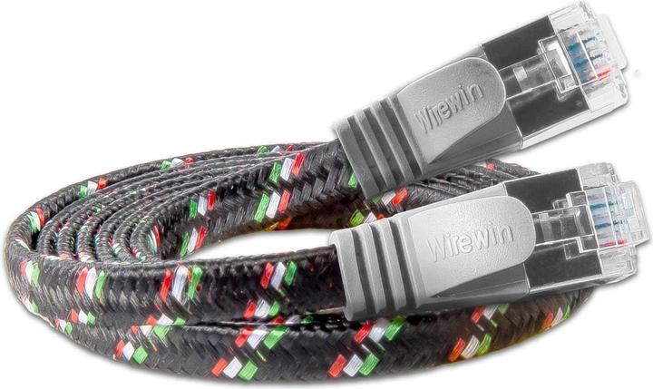 Produktbild Wirewin Netzwerkkabel mit Nylonmantel (STP, CAT6, 3 m)