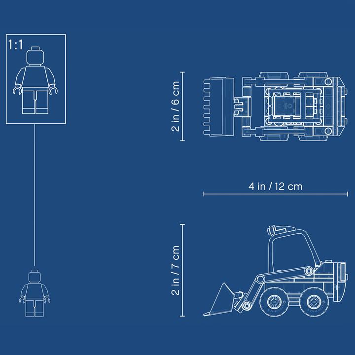 Produktbild LEGO Frontlader (60219, LEGO City)