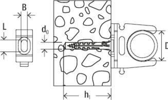 Image du produit Fischer FIS 058194 Clip pour tube RC IEC 12