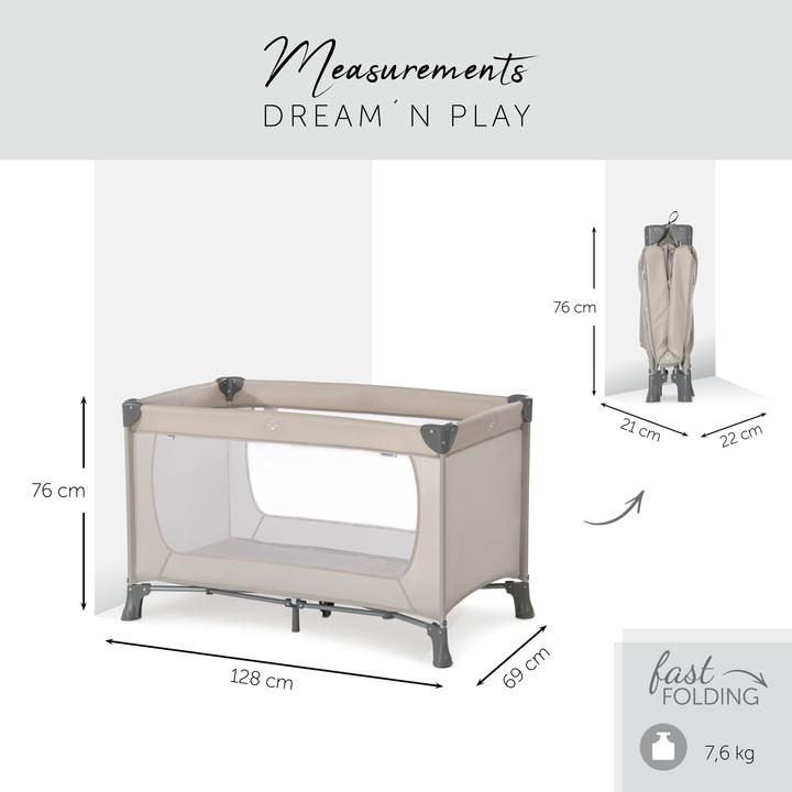 Actual product image Hauck Dream n Play