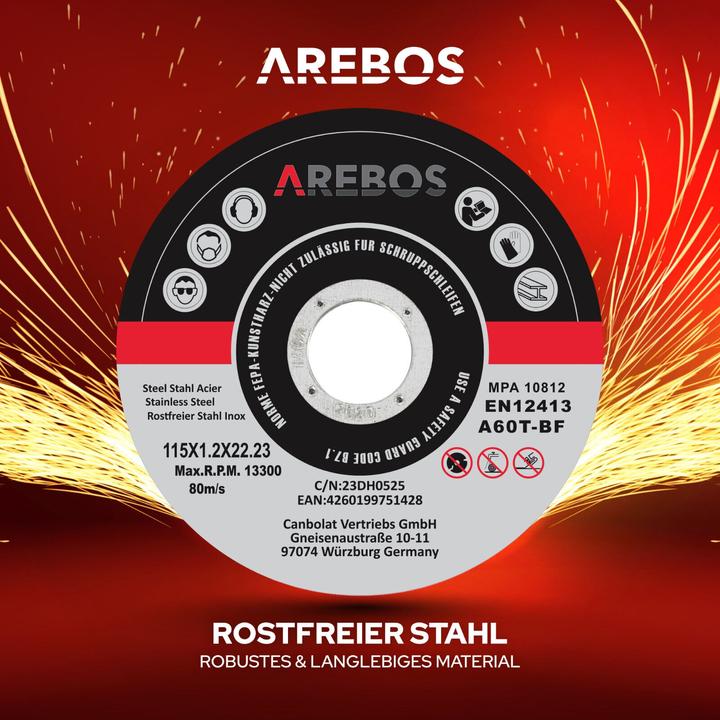 Produktbild Arebos Trennscheibe