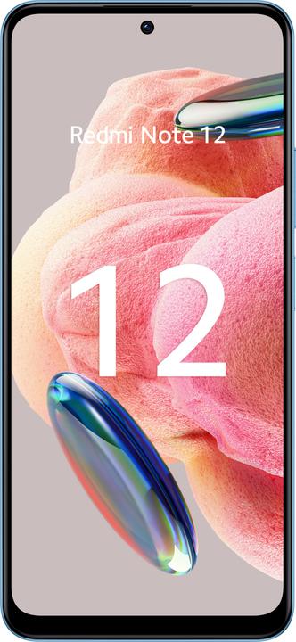Actual product image Xiaomi Redmi Note 12 (128 GB, Ice Blue, 6.67", Dual SIM, 50 Mpx, 4G)