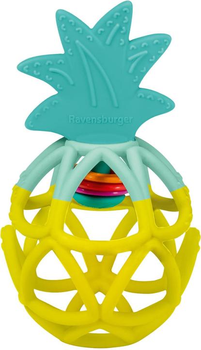 Produktbild Ravensburger 4869 play+ Rassel-Greifling: Ananas, Zahnungshilfe, Silikon Baby-Spielzeug ab 0