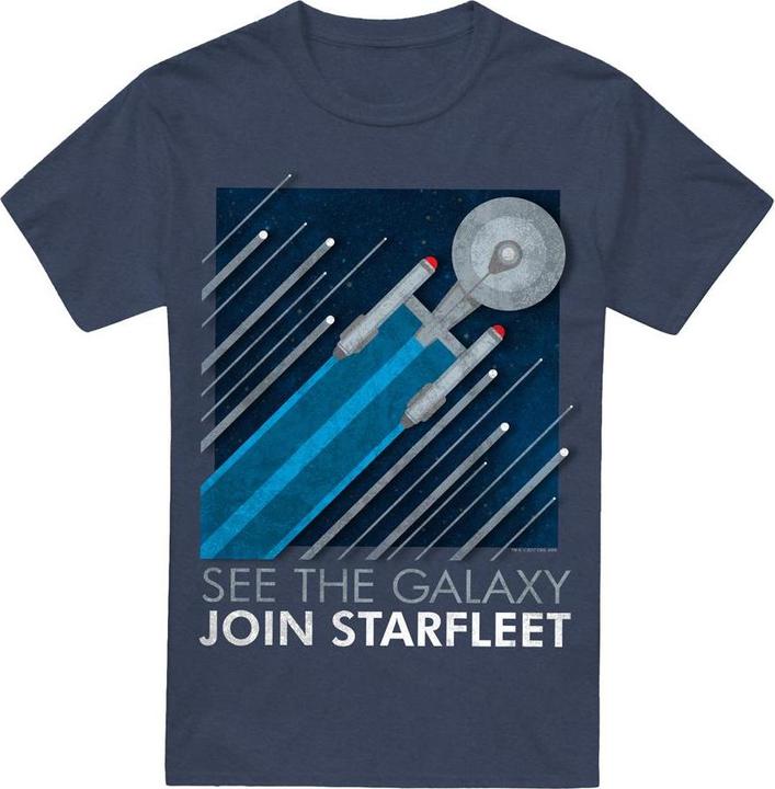 Immagine prodotto Starfleet Recruitment Maglietta Poster Adulto Unisex (XXL)