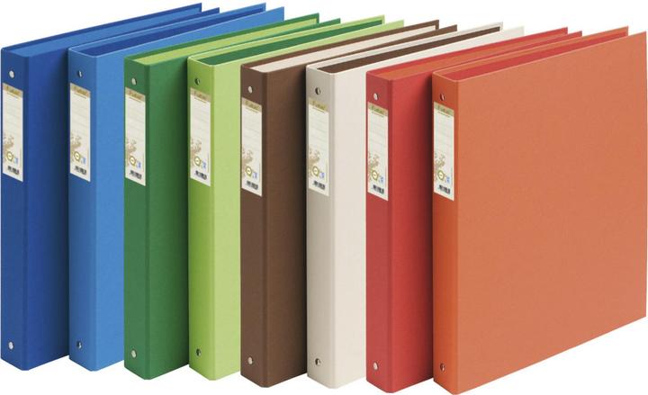 Dark blue - Dark green - Ivory - Light blue - Light green - Orange - Red - Chocolate