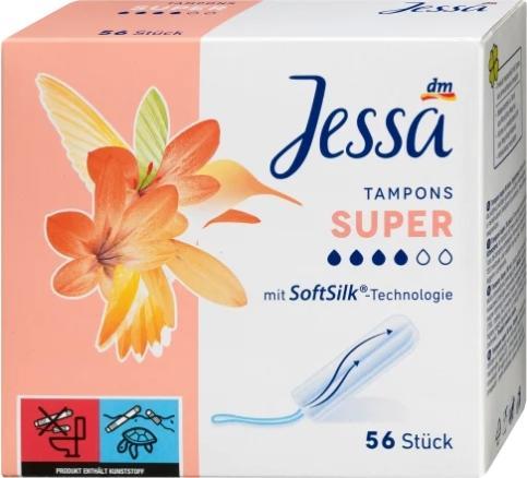 Produktbild dm Jessa Tampons Super (56 x)